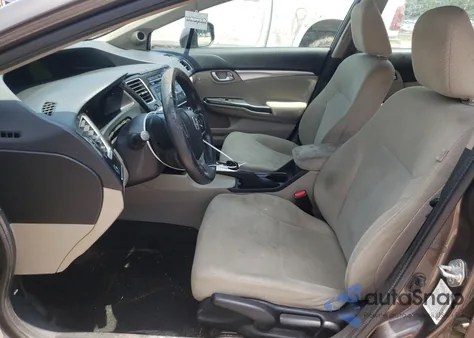 2013 Honda Civic Ex from USA, damaged, VIN 2HGFB2F88DH543550